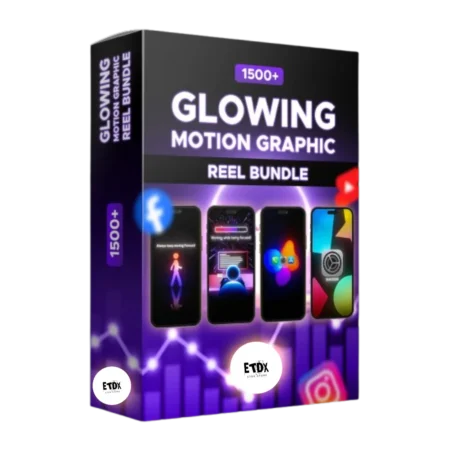 1500+ Glowing Motion Graphics Reels Bundle